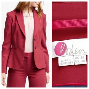 Red Ponte Blazer (Boden)